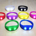 LED Silicon Wristband, Light Up Bracelet